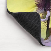 Gelbe Blume 3 Mousepad (Ecke)