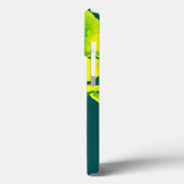 Gelbe Blume abstrakte Wasserfarbe Case-Mate iPhone Hülle (Rückseite / Links)