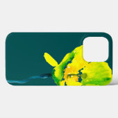 Gelbe Blume abstrakte Wasserfarbe Case-Mate iPhone Hülle (Rückseite (Horizontal))