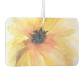 Gelbe Blume Autolufterfrischer (Rückseite)