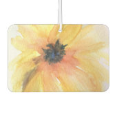 Gelbe Blume Autolufterfrischer (Vorderseite)