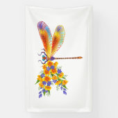 Gelbe Blume Banner (Vertikal)