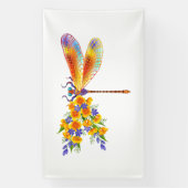 Gelbe Blume Banner (Vertikal)