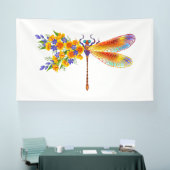 Gelbe Blume Banner (Messe)