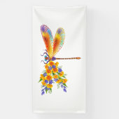 Gelbe Blume Banner (Vertikal)