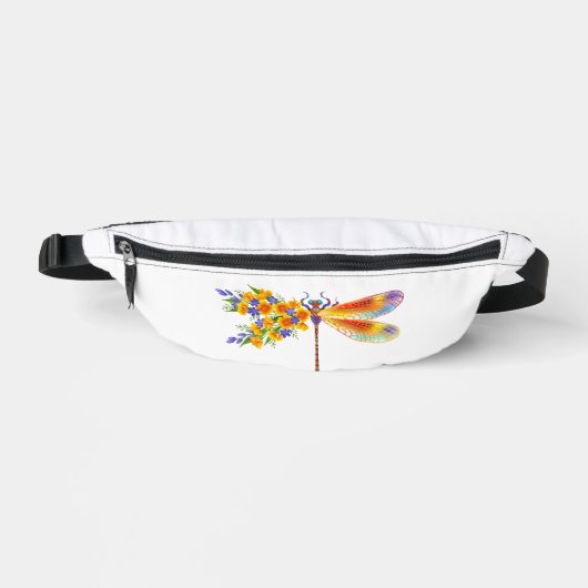 Gelbe Blume Bauchtasche (Vorderseite)