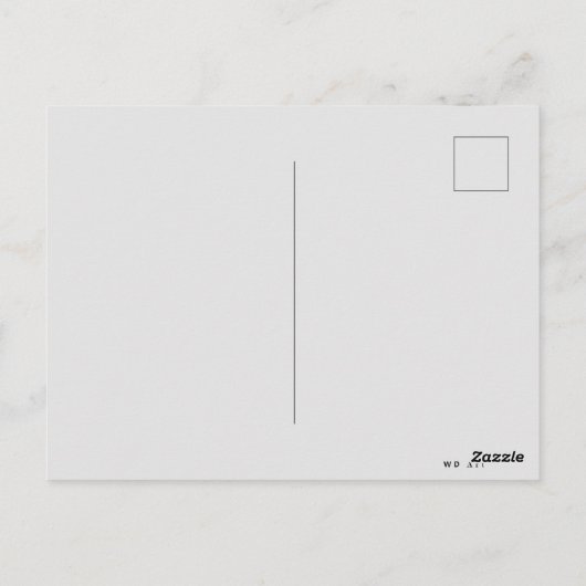 Gelbe Blume Blau hell Inspiration wird gut Postkarte (Rückseite)