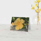 Gelbe Blume blühend Karte (Gelbe Blume)
