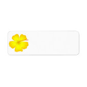 Gelbe Blume-Blume gelb_Hibiskus_hawaii Staat (Vorne)