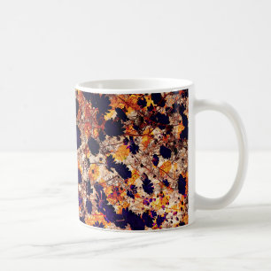 Gelbe Blume Blumenmuster Digitalkunst Kaffeetasse
