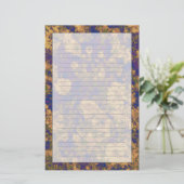 Gelbe Blume Briefpapier (Stehend Vorderseite)