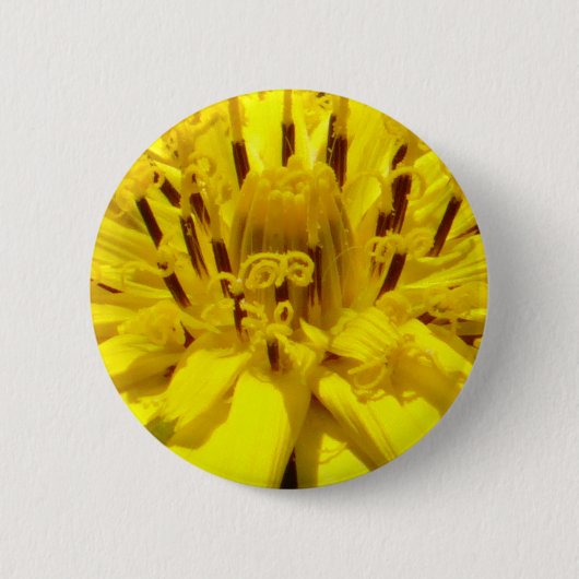 Gelbe Blume Button (Vorderseite)