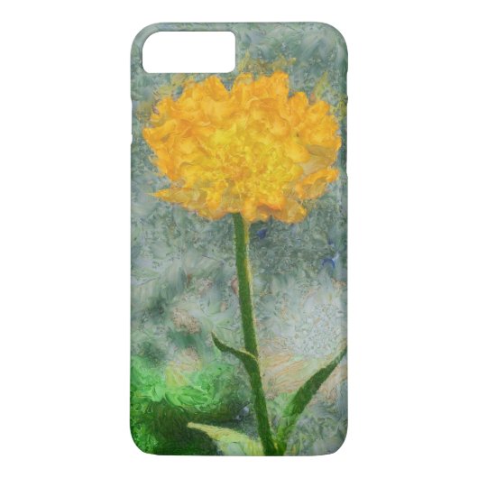 Gelbe Blume Case-Mate iPhone Hülle (Rückseite)