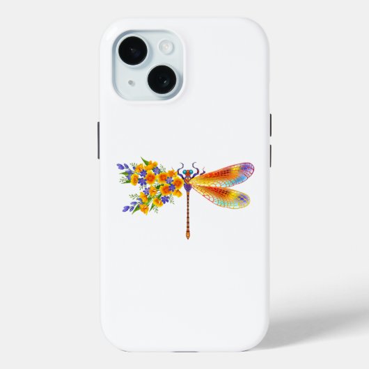 Gelbe Blume Case-Mate iPhone Hülle (Rückseite)
