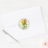 Gelbe Blume Danke, dass du Sticker hast (Umschlag)