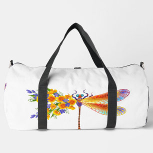 Gelbe Blume Duffle Bag