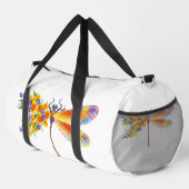Gelbe Blume Duffle Bag (Rechte Ecke)
