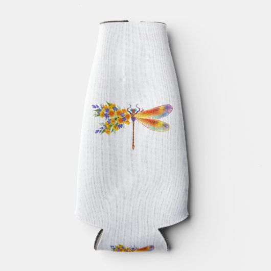 Gelbe Blume Flaschenkühler (Vorderseite)