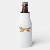 Gelbe Blume Flaschenkühler (Flaschenvorderseite)