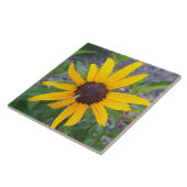 Gelbe Blume Fliese (Seite)