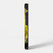 Gelbe Blume Floral iPhone Case Hülle (Linke Seite)