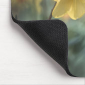 Gelbe Blume Foto Mousepad (Ecke)