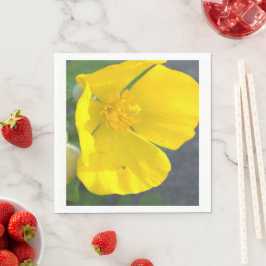 Gelbe Blume Foto Napkins Serviette