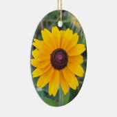 Gelbe Blume Foto Ornament (Rechts)