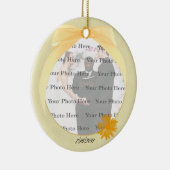 Gelbe Blume Foto Ornament (Rechts)