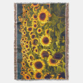Gelbe Blume für Blumenfelder Decke (Vorderseite Vertikal)