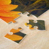 Gelbe Blume für Blumenfelder Puzzle (Seite)