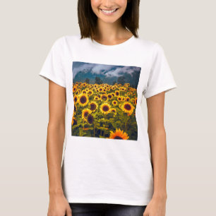 Gelbe Blume für Blumenfelder T-Shirt