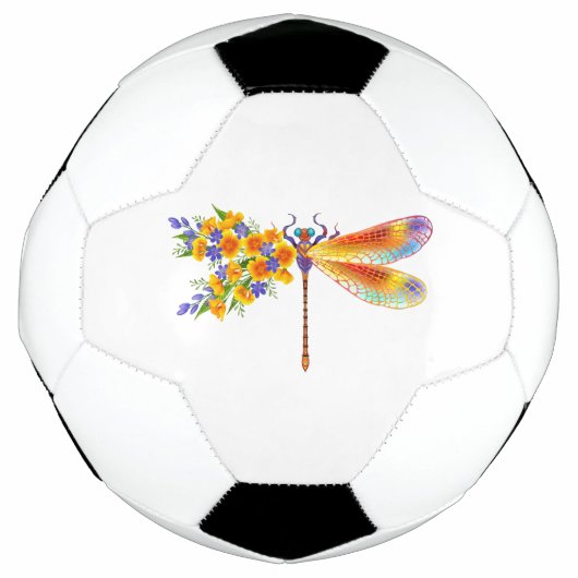 Gelbe Blume Fußball (Vorderseite)