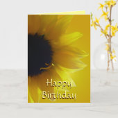 Gelbe Blume Geburtstagskarten Karte (Gelbe Blume)