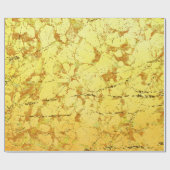 Gelbe Blume Geschenkpapier (Flach)