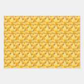 Gelbe Blume Geschenkpapier Set (Vorderseite 3)