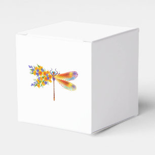 Gelbe Blume Geschenkschachtel