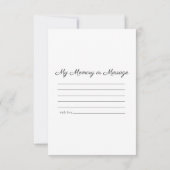 Gelbe Blume in Vase gemeinsam Gedächtnisbeerdigung Mitteilungskarte (Rückseite)