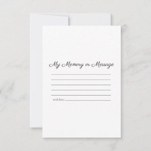 Gelbe Blume in Vase gemeinsam Gedächtnisbeerdigung Mitteilungskarte (Rückseite)