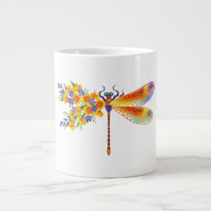 Gelbe Blume Jumbo-Tasse
