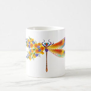 Gelbe Blume Kaffeetasse