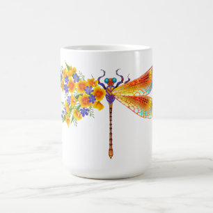 Gelbe Blume Kaffeetasse