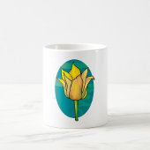Gelbe Blume Kaffeetasse
