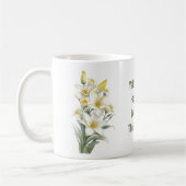 Gelbe Blume Kaffeetasse (Links)