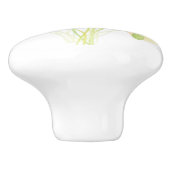 Gelbe Blume Keramik Keramikknauf (Seitenansicht)