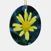 gelbe Blume Keramik Ornament (Rechts)