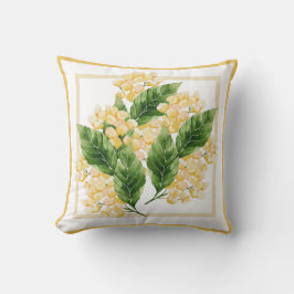 Gelbe Blume Kissen