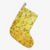 Gelbe Blume Kleiner Weihnachtsstrumpf (Vorderansicht (hängend))
