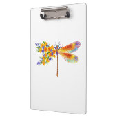 Gelbe Blume Klemmbrett (Links)