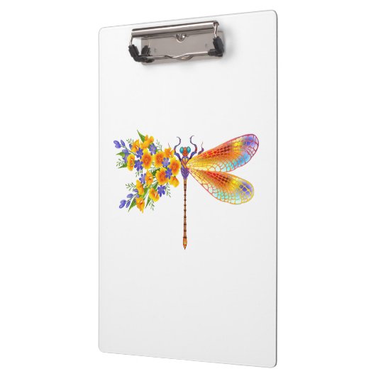 Gelbe Blume Klemmbrett (Links)